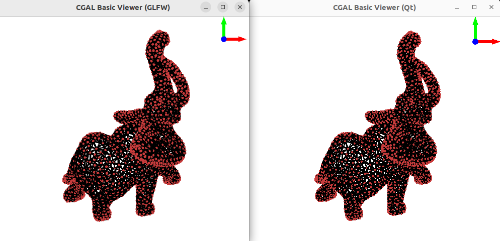 Clipped normals with geometry