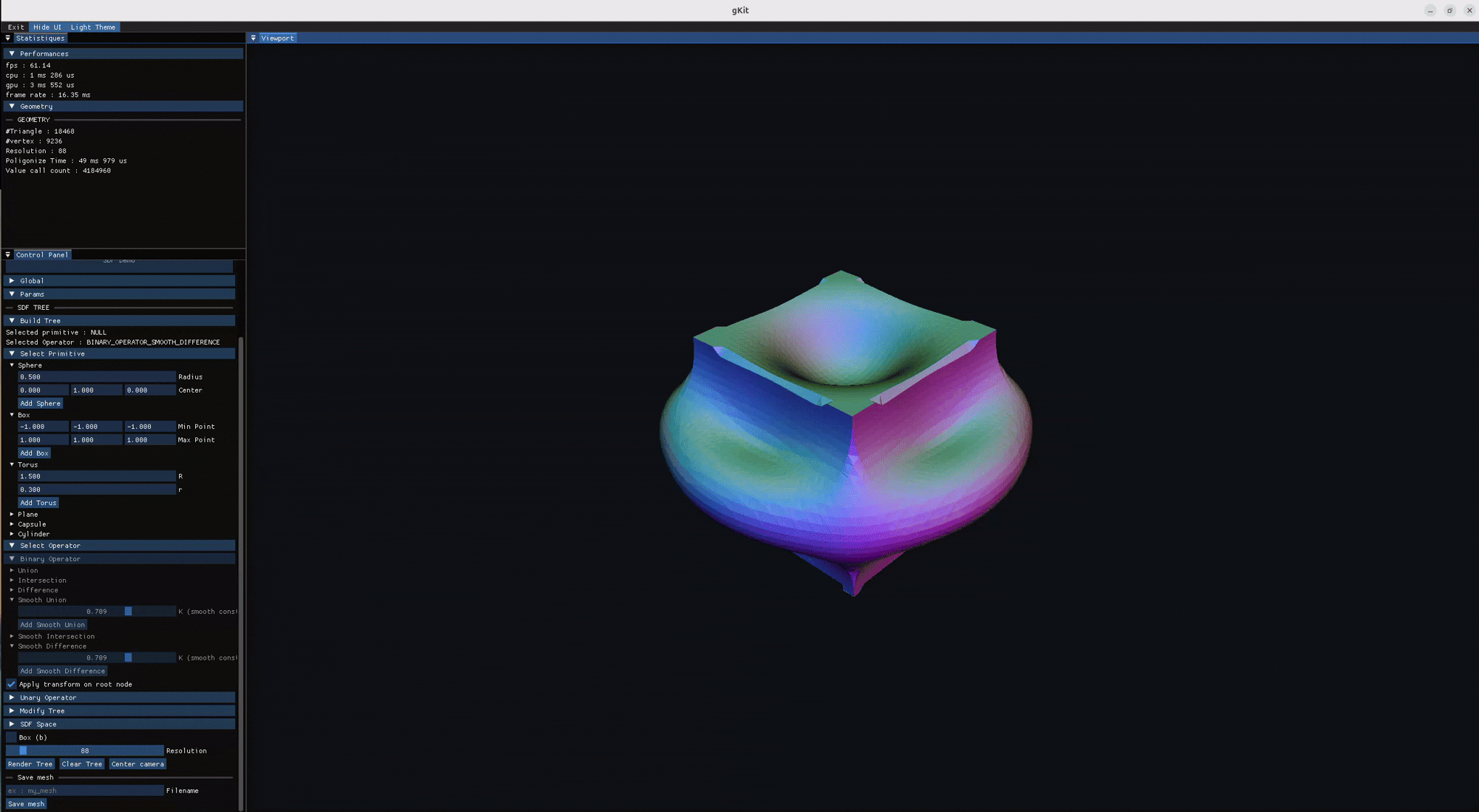 Real-time Polygonization of Complex CSG Implicit Surfaces